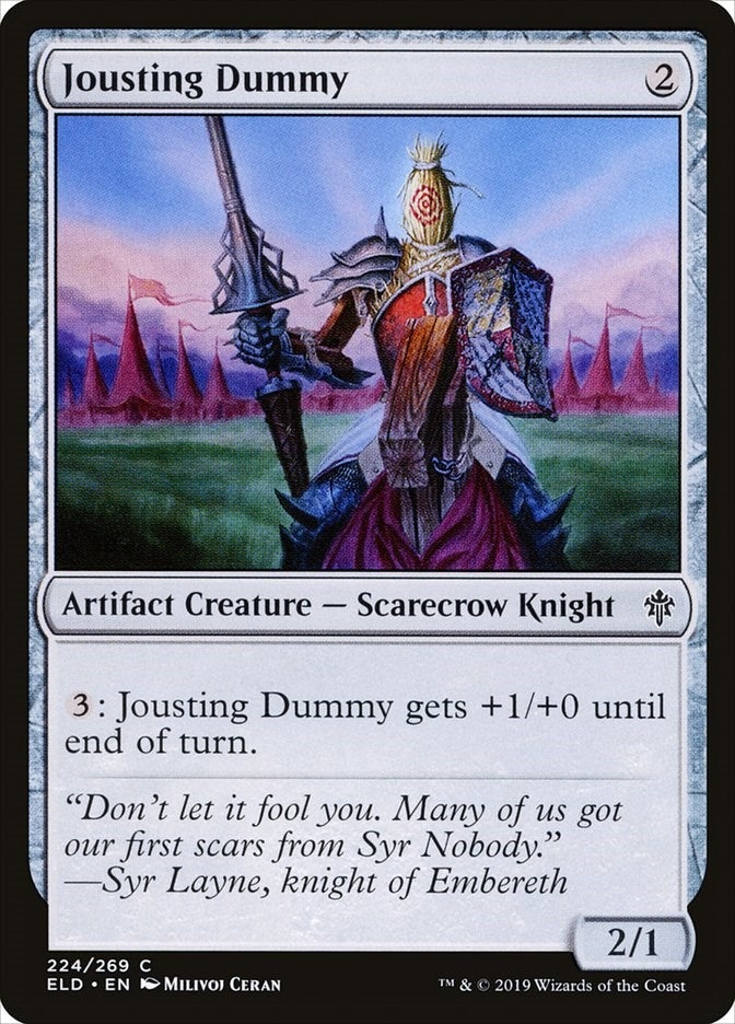 Image for Jousting Dummy (224) [Throne of Eldraine]