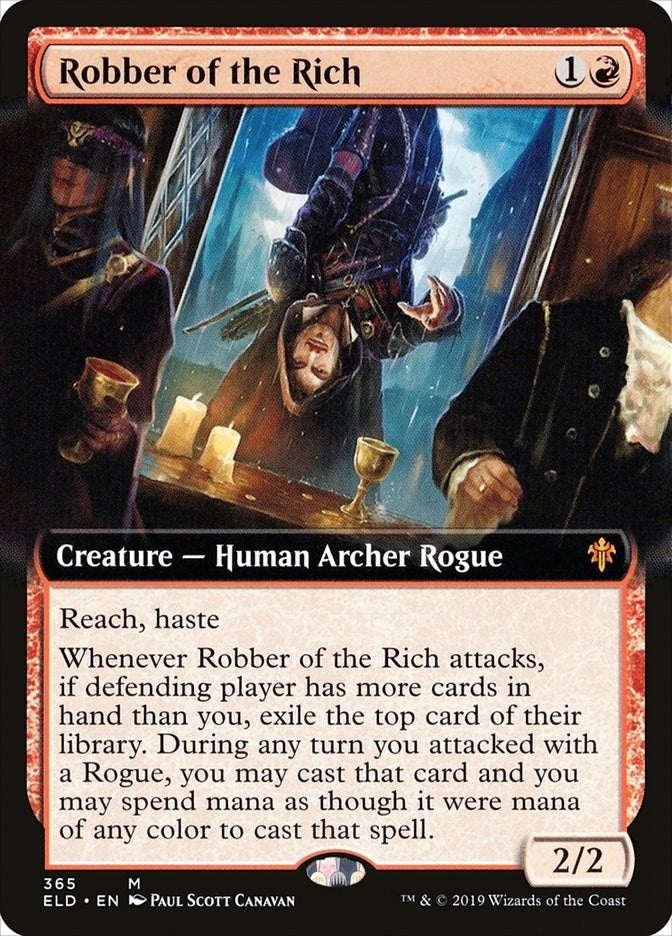 Image for Robber of the Rich (Extended Art) (365) [Throne of Eldraine]