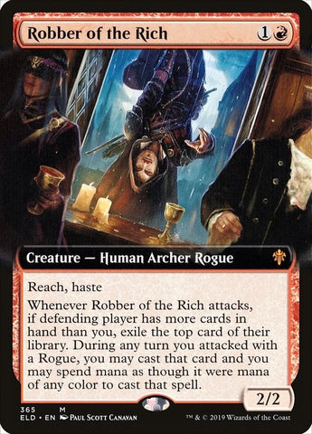 Image for Robber of the Rich (Extended Art) (365) [Throne of Eldraine]