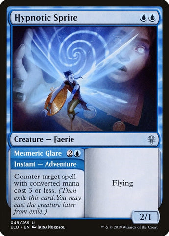 Image for Hypnotic Sprite (49) [Throne of Eldraine]