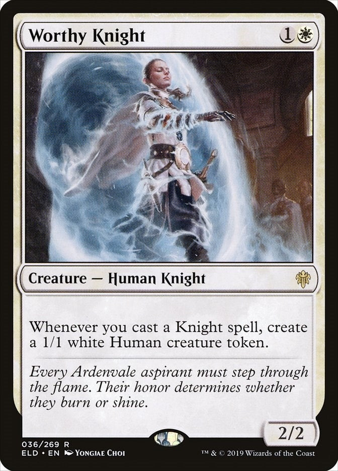 Image for Worthy Knight (36) [Throne of Eldraine]