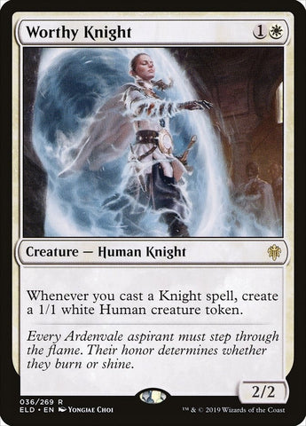Image for Worthy Knight (36) [Throne of Eldraine]
