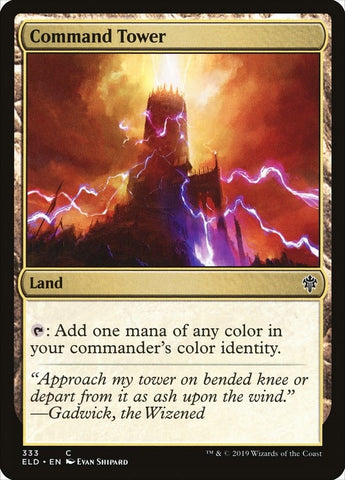 Image for Command Tower (333) [Throne of Eldraine]