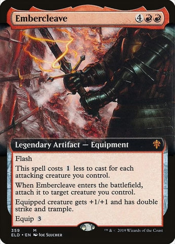 Image for Embercleave (Extended Art) (359) [Throne of Eldraine]
