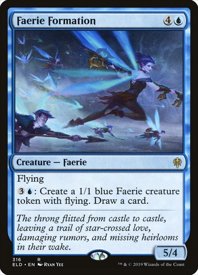 Image for Faerie Formation (316) [Throne of Eldraine]