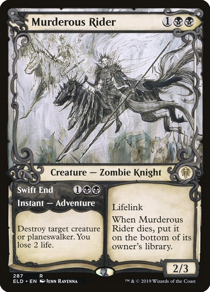 Image for Murderous Rider (Showcase) (287) [Throne of Eldraine]