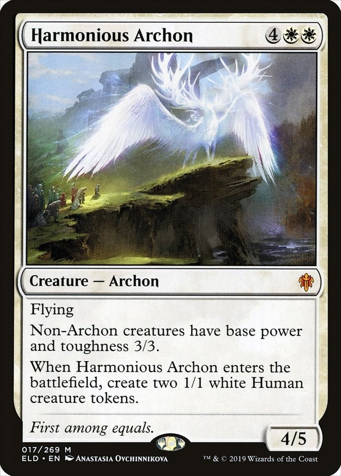Image for Harmonious Archon (17) [Throne of Eldraine]