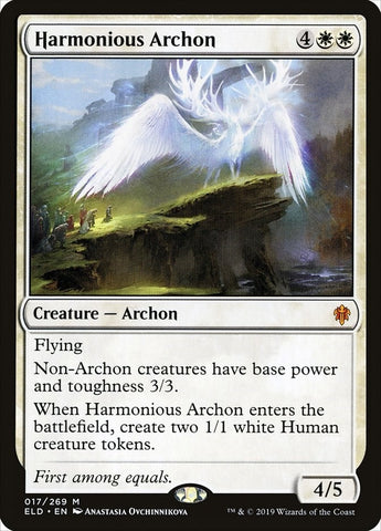 Image for Harmonious Archon (17) [Throne of Eldraine]