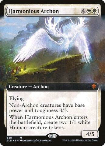 Image for Harmonious Archon (Extended Art) (338) [Throne of Eldraine]