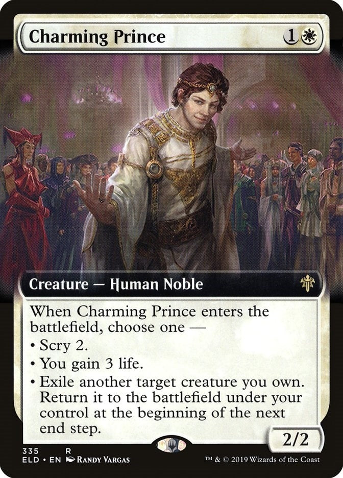 Image for Charming Prince (Extended Art) (335) [Throne of Eldraine]