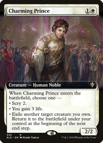 Image for Charming Prince (Extended Art) (335) [Throne of Eldraine]