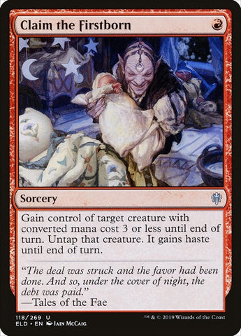 Image for Claim the Firstborn (118) [Throne of Eldraine]
