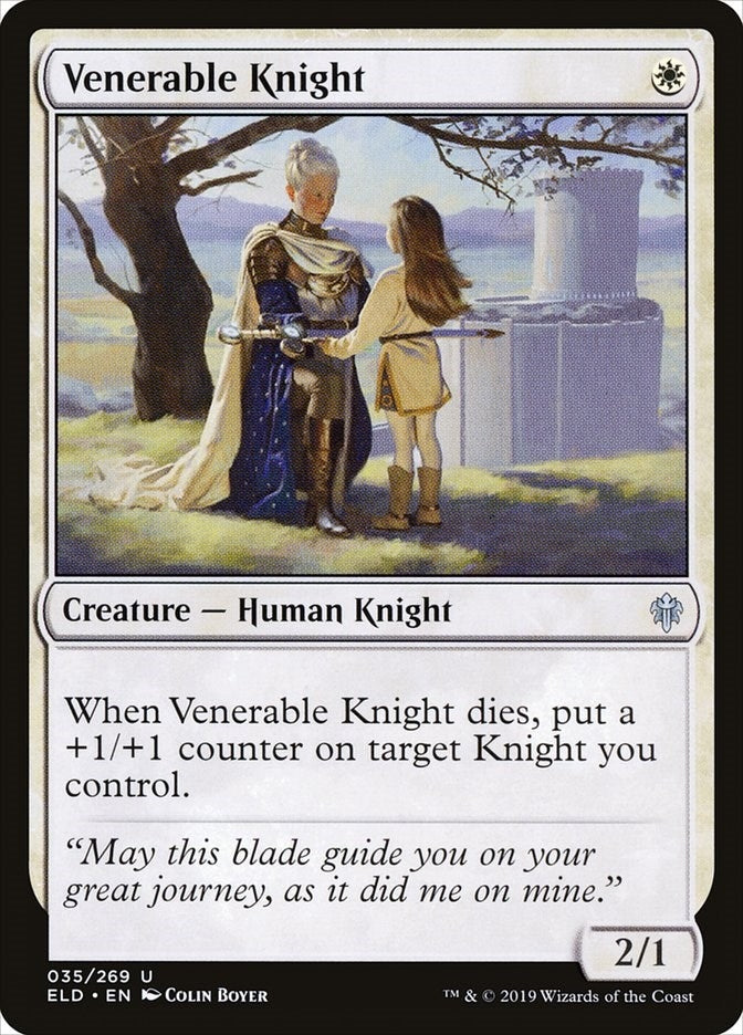 Image for Venerable Knight (35) [Throne of Eldraine]
