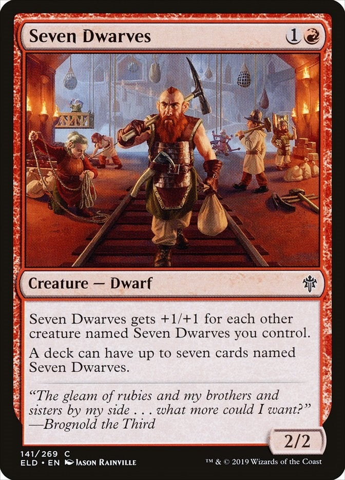 Image for Seven Dwarves (141) [Throne of Eldraine]