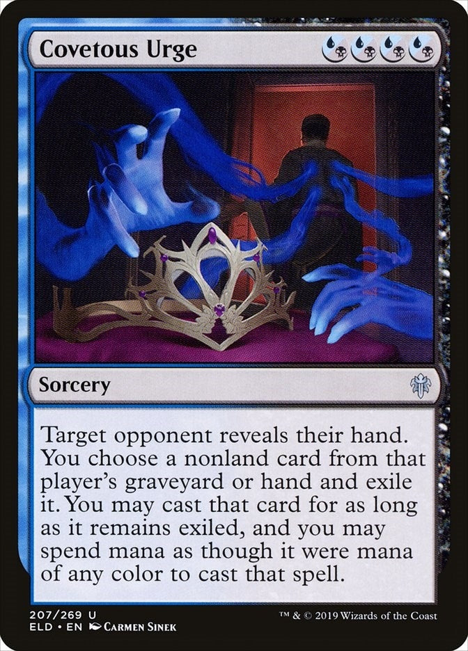 Image for Covetous Urge (207) [Throne of Eldraine]
