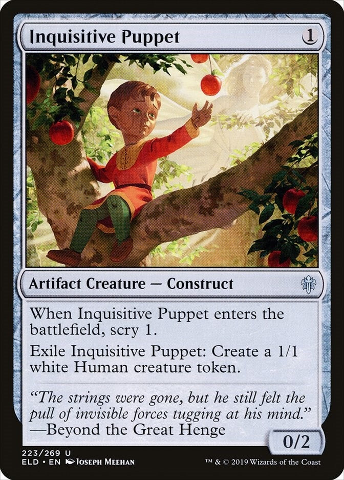Image for Inquisitive Puppet (223) [Throne of Eldraine]