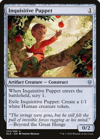 Image for Inquisitive Puppet (223) [Throne of Eldraine]