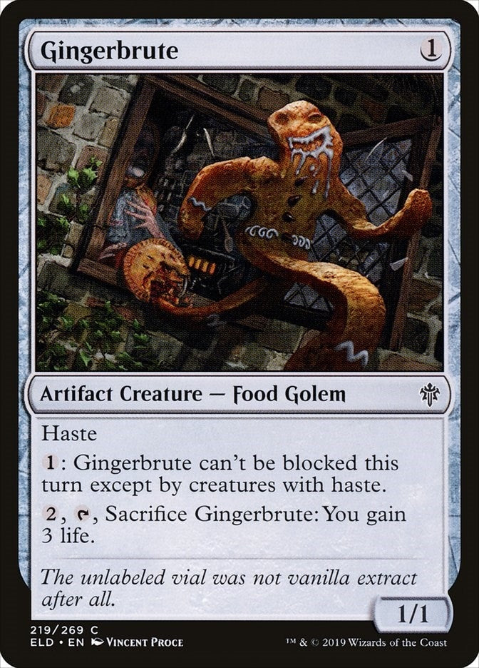 Image for Gingerbrute (219) [Throne of Eldraine]