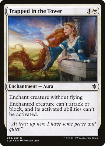 Image for Trapped in the Tower (33) [Throne of Eldraine]
