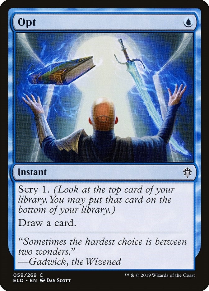 Image for Opt (59) [Throne of Eldraine]