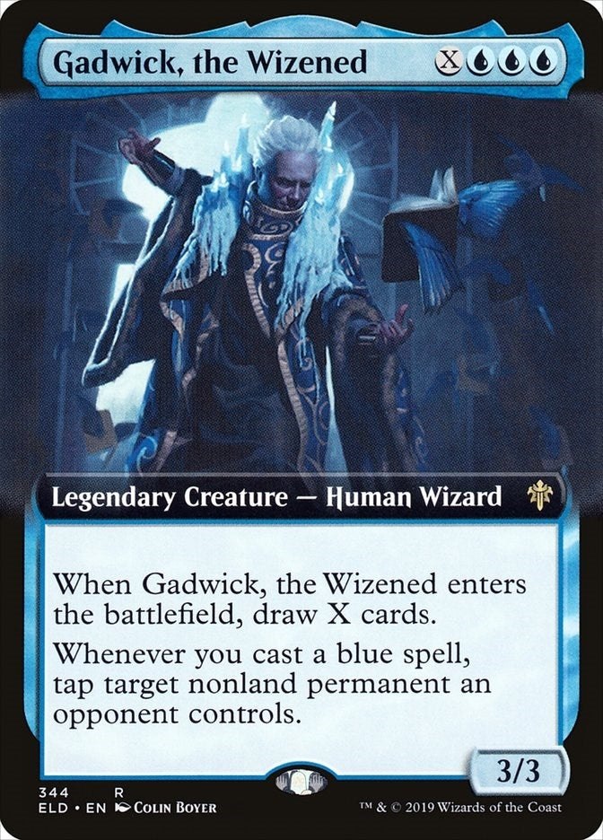 Image for Gadwick, the Wizened (Extended Art) (344) [Throne of Eldraine]
