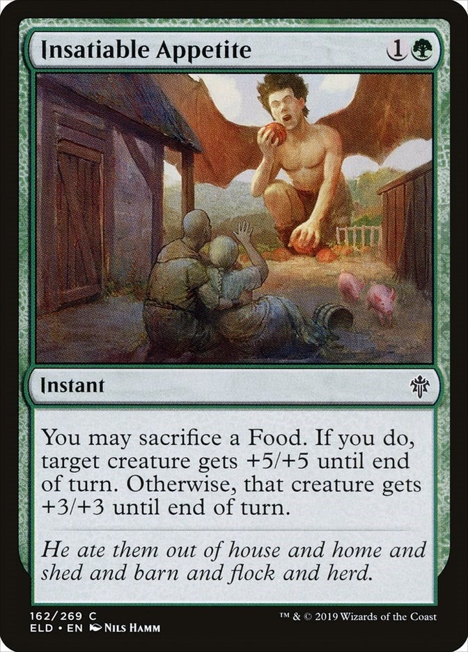 Image for Insatiable Appetite (162) [Throne of Eldraine]