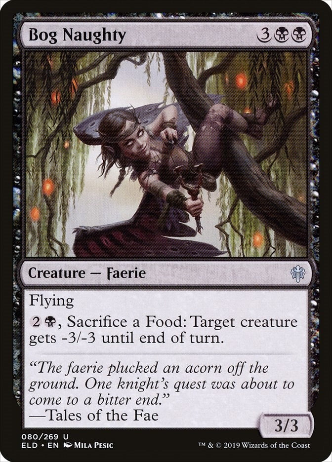 Image for Bog Naughty (80) [Throne of Eldraine]