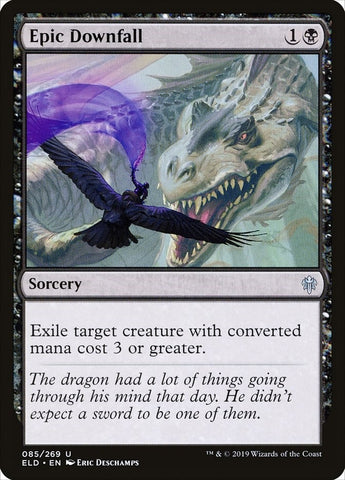 Image for Epic Downfall (85) [Throne of Eldraine]