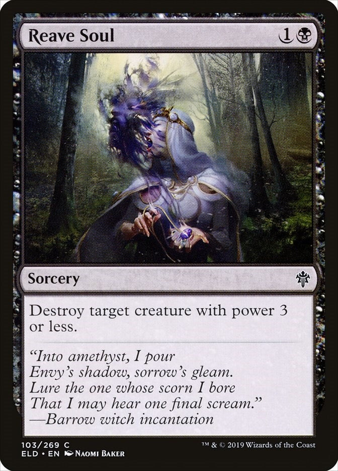 Image for Reave Soul (103) [Throne of Eldraine]