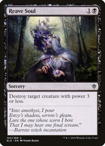 Image for Reave Soul (103) [Throne of Eldraine]