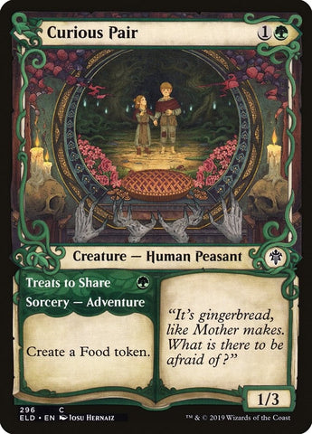 Image for Curious Pair (Showcase) (296) [Throne of Eldraine]