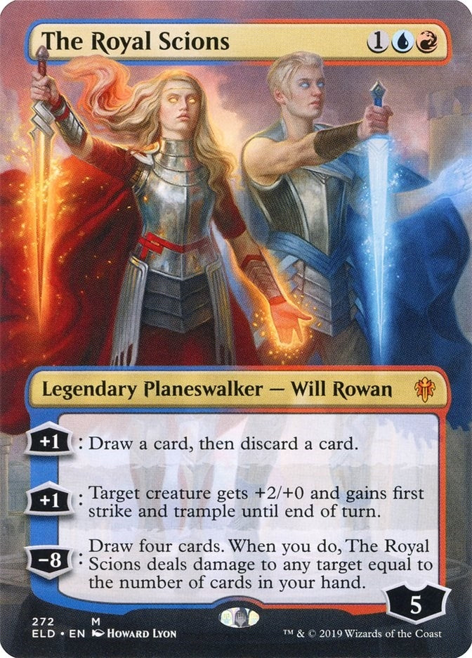 Image for The Royal Scions (Borderless) (272) [Throne of Eldraine]