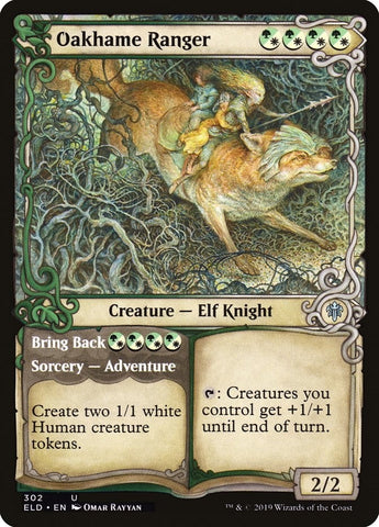 Image for Oakhame Ranger (Showcase) (302) [Throne of Eldraine]
