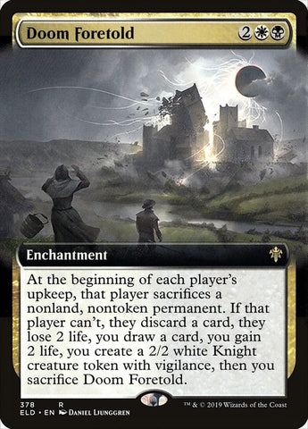 Image for Doom Foretold (Extended Art) (378) [Throne of Eldraine]