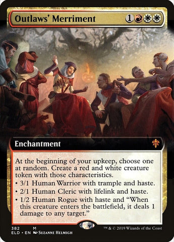 Image for Outlaws' Merriment (Extended Art) (382) [Throne of Eldraine]