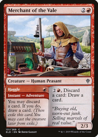 Image for Merchant of the Vale (131) [Throne of Eldraine]