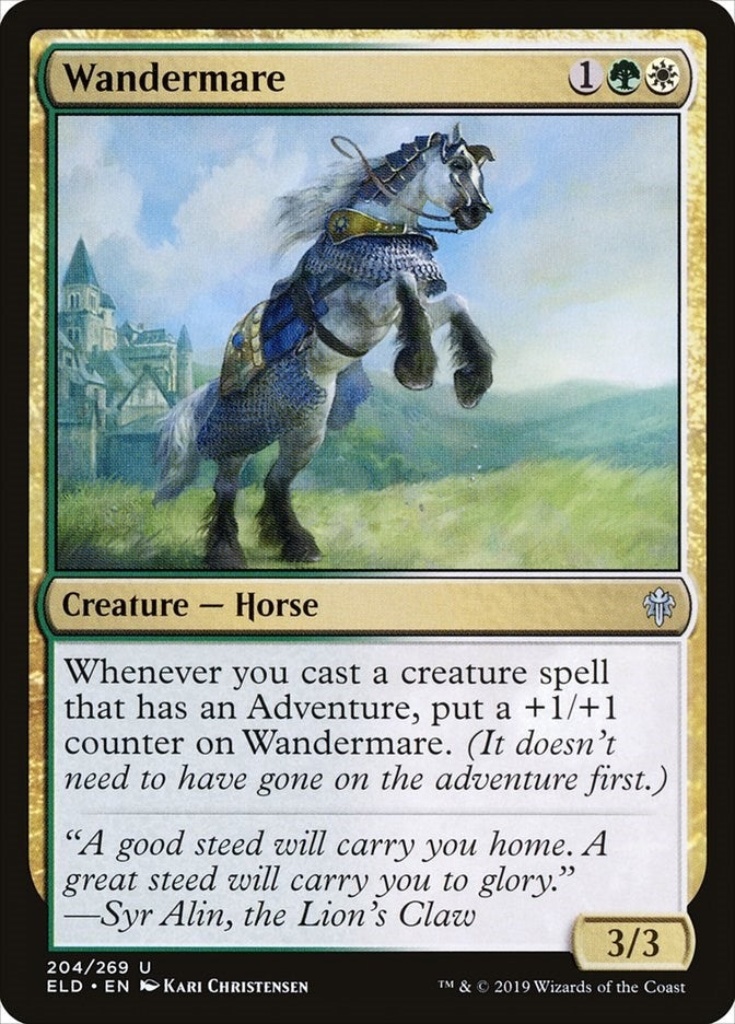 Image for Wandermare (204) [Throne of Eldraine]