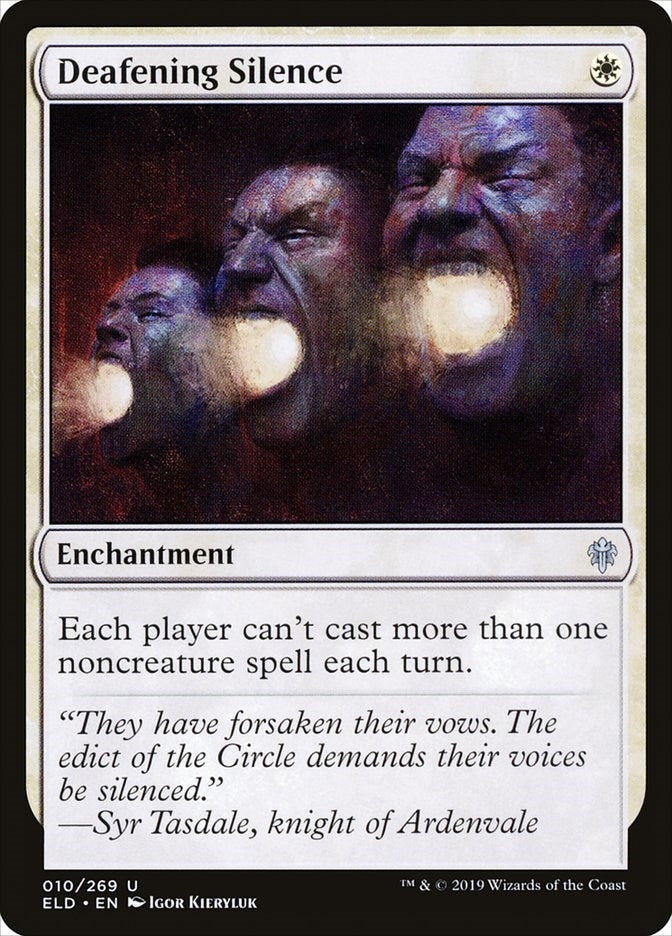 Image for Deafening Silence (10) [Throne of Eldraine]