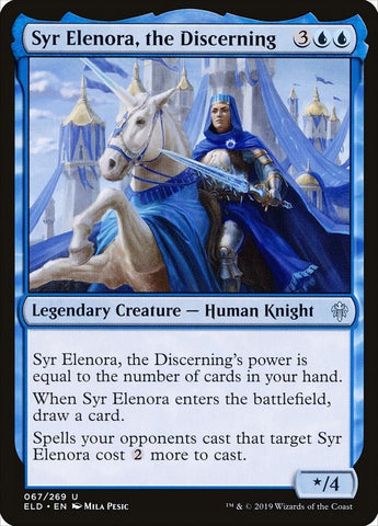 Image for Syr Elenora, the Discerning (67) [Throne of Eldraine]