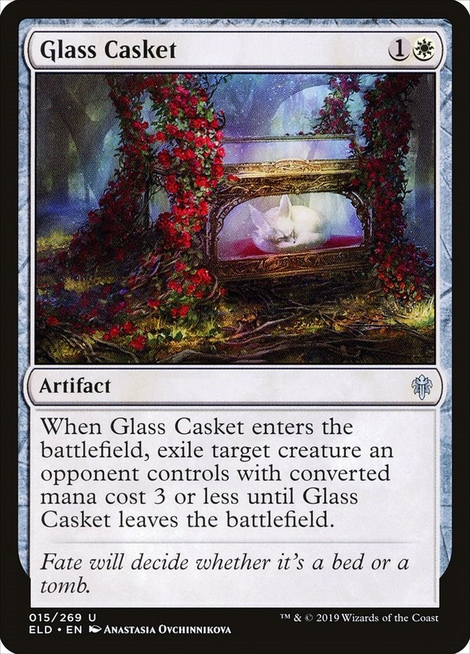 Image for Glass Casket (15) [Throne of Eldraine]