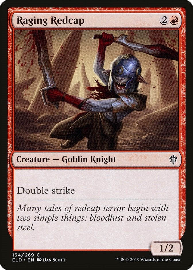 Image for Raging Redcap (134) [Throne of Eldraine]