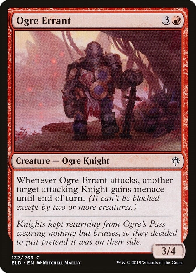 Image for Ogre Errant (132) [Throne of Eldraine]