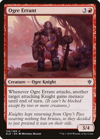 Image for Ogre Errant (132) [Throne of Eldraine]
