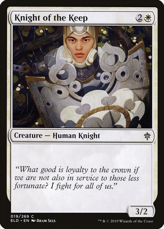 Image for Knight of the Keep (19) [Throne of Eldraine]