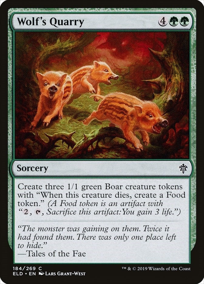 Image for Wolf's Quarry (184) [Throne of Eldraine]