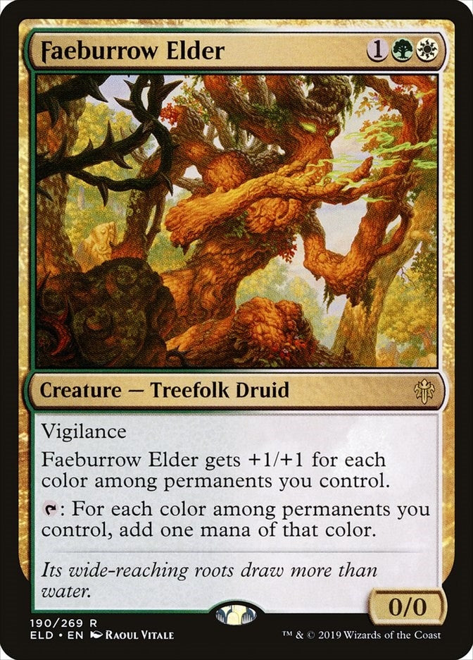 Image for Faeburrow Elder (190) [Throne of Eldraine]