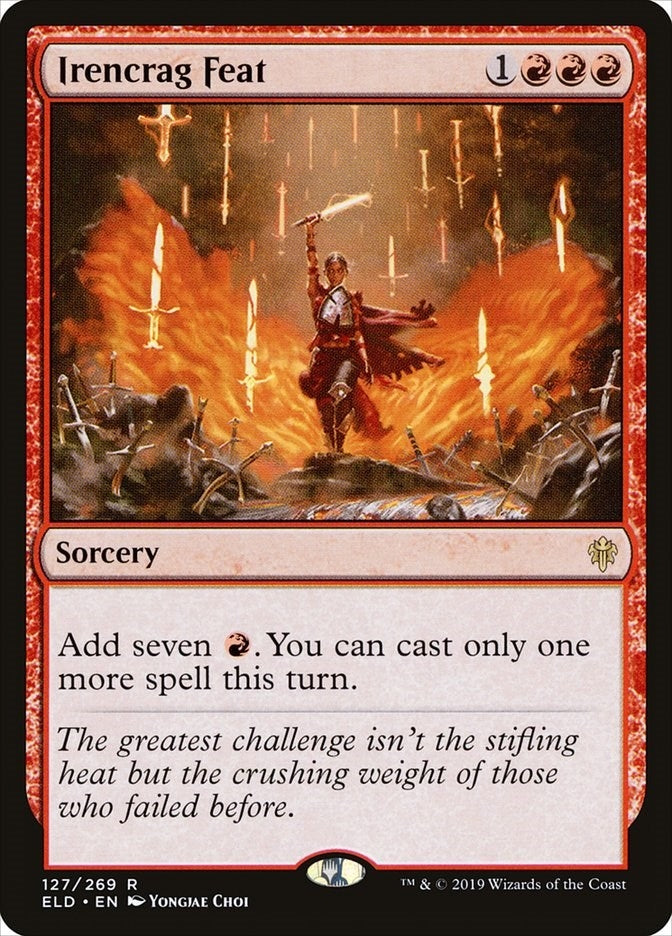 Image for Irencrag Feat (127) [Throne of Eldraine]