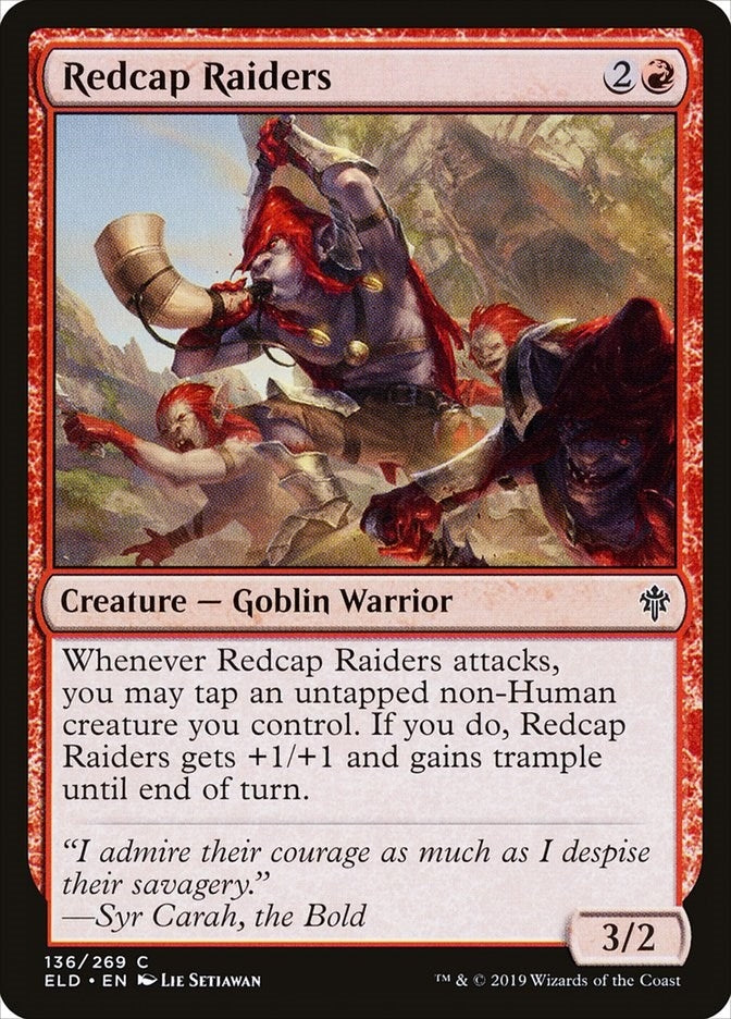 Image for Redcap Raiders (136) [Throne of Eldraine]
