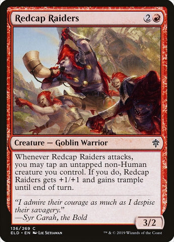 Image for Redcap Raiders (136) [Throne of Eldraine]