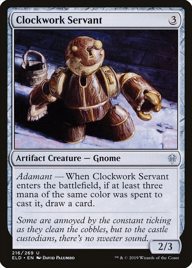 Image for Clockwork Servant (216) [Throne of Eldraine]